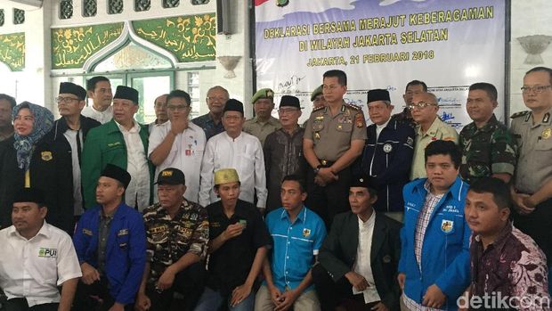Deklarasi diikuri ormas hingga tokoh agama