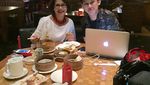 Begini Kemesraan Jevin Julian dan Rinni Wulandari Saat Makan Bersama
