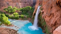 Supai menjadi daerah terpencil di Arizona, Amerika. Namun daerah ini punya alam yang cantik dan terpelihara dengan baik, penduduknya di tahun 2010 juga hanya 208 jiwa. (Thinkstock)