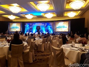Sejumlah Menteri Kumpul di Senayan Bahas Ekonomi Digital