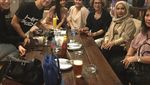Begini Kemesraan Jevin Julian dan Rinni Wulandari Saat Makan Bersama