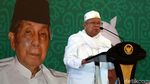Kenakan Jas dan Sarung, Jokowi Buka Dzikir Kebangsaan
