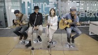 Belum selesai, Gisel sudah menyiapkan lagu lain untuk kolaborasi. Foto: Asep Syaifullah