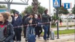 Penampakan Ratusan Orang Telantar di Bandara Malta yang Terbakar