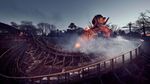 Foto: Dahsyat! Roller Coaster Pakai Efek Terbakar