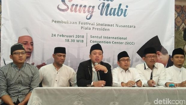 Festival selawat itu akan digelar dari tingkat kecamatan hingga provinsi