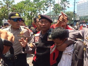 Diduga Provokator, Seorang Pemuda Ditangkap Dalam Aksi 212 Jember