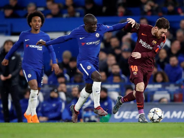 Foto: Duel Chelsea vs Barca di Stamford Bridge Tanpa Pemenang