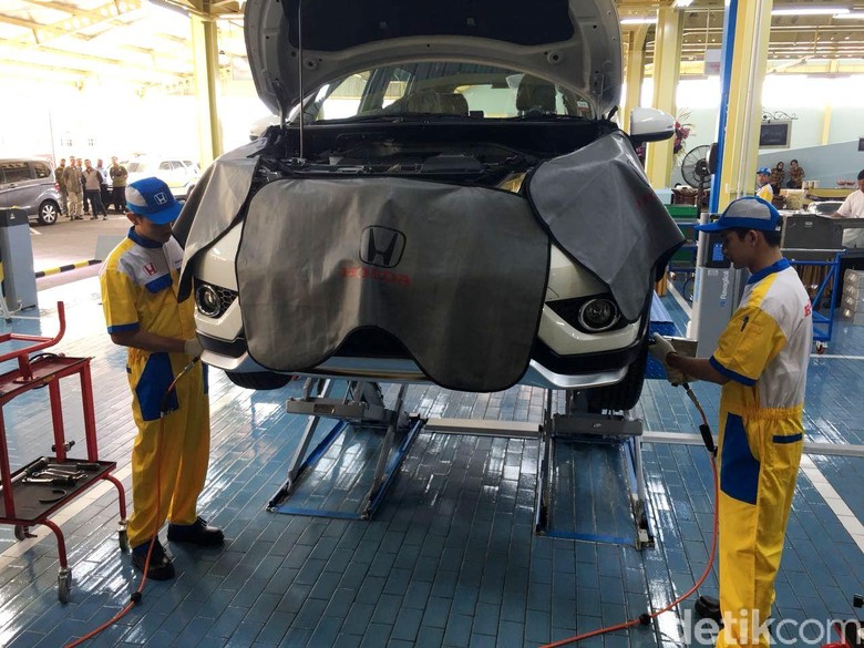 Ilustrasi bengkel Honda Foto: Honda Ilustrasi bengkel Honda Foto: Honda