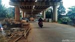Penampakan Tol Desari Pasca Moratorium Proyek Layang