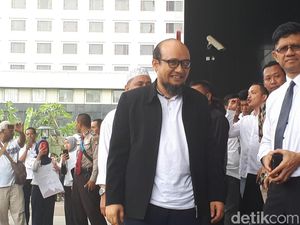 #NovelKembali, Ini Momen Saat Novel Baswedan Tiba di KPK