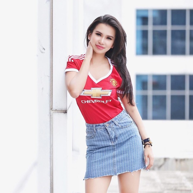 Memiliki wajah cantik, rambut panjang dan postur tubuh yang proposional membuat sosoknya menjadi daya tarik tersendiri. Foto: Instagram