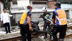 Penertiban Bangunan Liar di Stasiun Duri