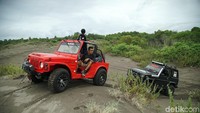 Jalur yang disajikan juga sangat beragam, mulai dari trek pegunungan hingga jalur berpasir pasir di sepanjang pesisir selatan (Ombak Samudera/detikTravel)