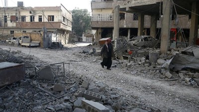 Melihat Suasana Ghouta Suriah yang Disebut Bagai Neraka di Bumi