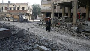 Melihat Suasana Ghouta Suriah yang Disebut Bagai Neraka di Bumi