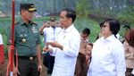 Revitalisasi Sungai Citarum, Jokowi Tanam Pohon