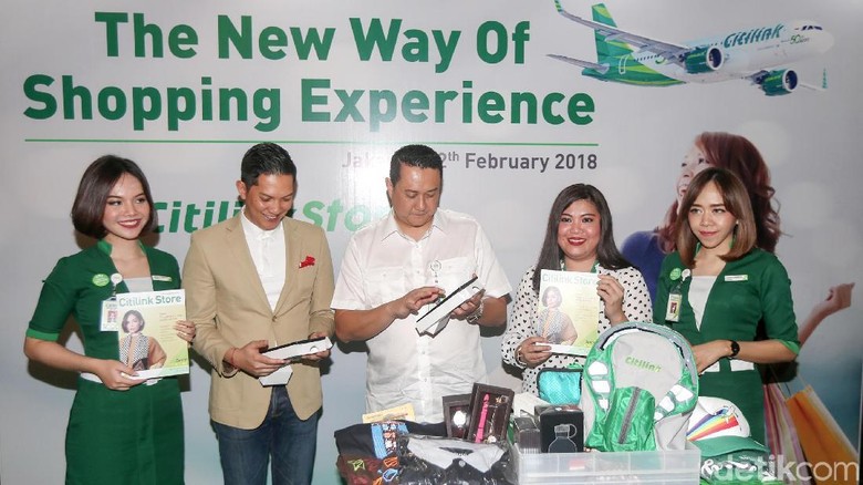 Citilink Gandeng JD.ID Jual Produk di Atas Pesawat