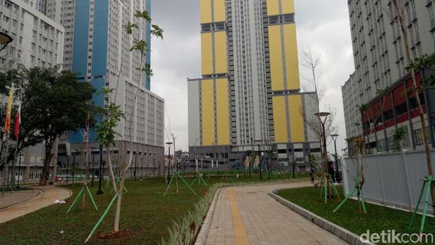 Wisma atlet di Kelapa gading.