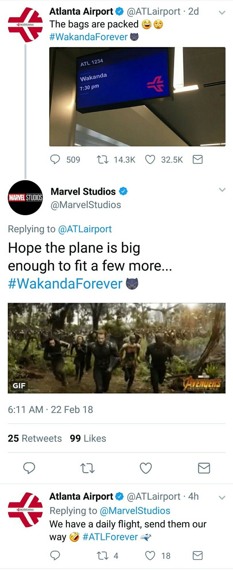 Wakanda Forever Reaksi Kocak Soal Jadwal Ke Wakanda Di Bandara Atlanta