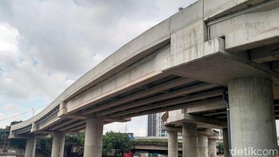 Penampakan Tol Desari Pasca Moratorium Proyek Layang