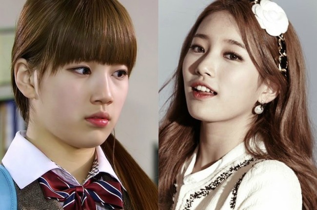 Suzy mulai menggemuk ketika muncul dalam drama Dream High tahun 2011. Untuk bisa kurus lagi, Suzy menerapkan diet ketat dengan hanya makan dada ayam, kentang dan salad. Juga diimbangi dengan pilates, voila, balik lagi deh berat badan semula! Foto: dok. Koreaboo