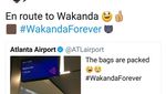 Wakanda Forever! Reaksi Kocak Soal Jadwal ke Wakanda di Bandara Atlanta