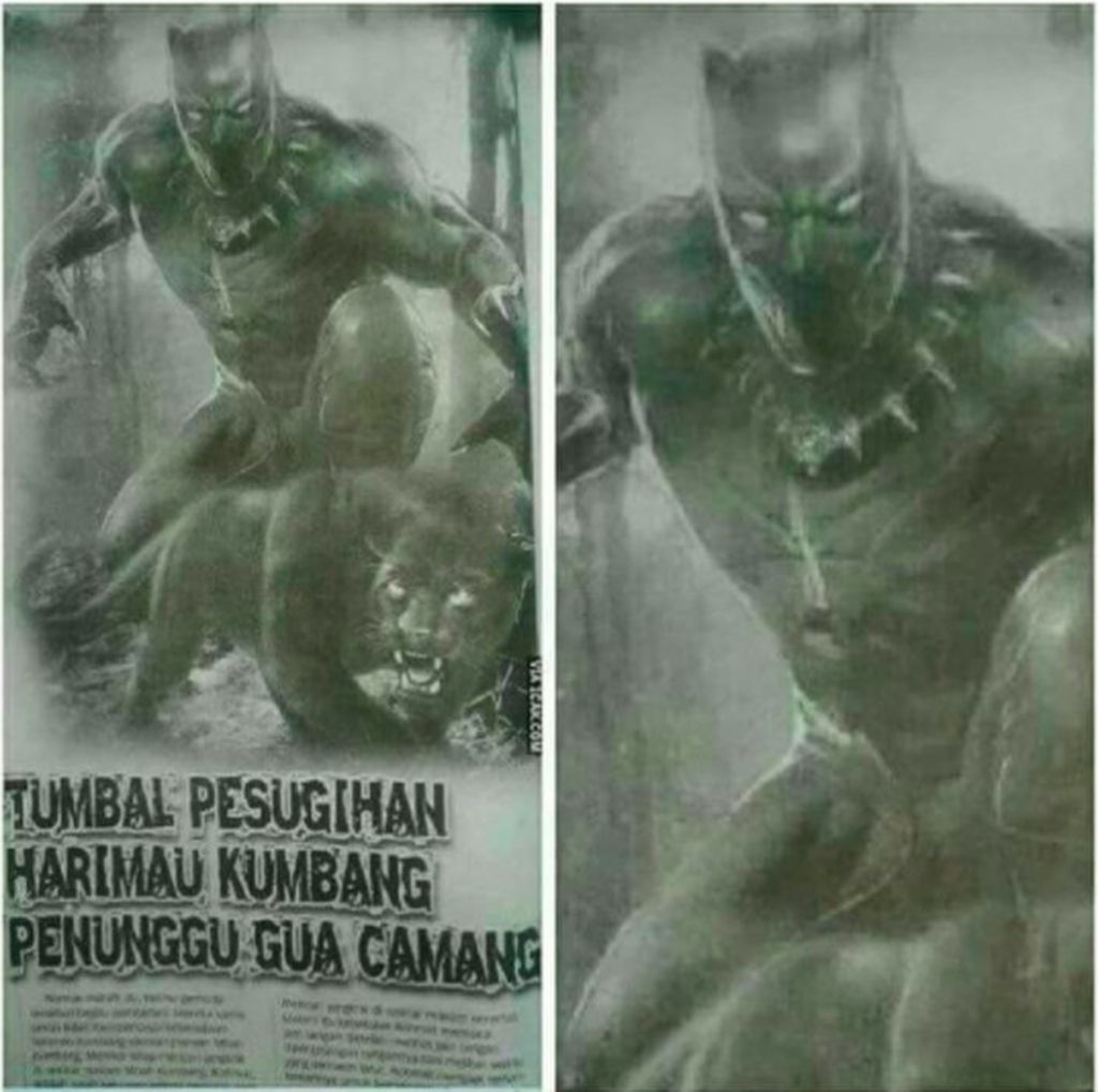 Meme-meme Black Panther Bikin Ngakak