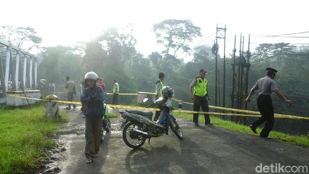 Jembatan lama Kranggan di Temanggung.