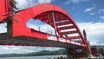 Bentang Pertama Jembatan Holtekamp Akhirnya Terpasang