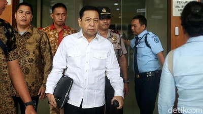 Novanto Jalani Sidang Lanjutan