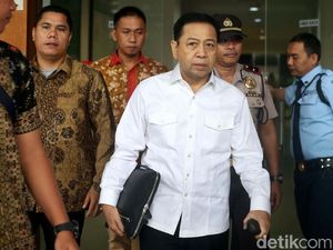 Novanto Jalani Sidang Lanjutan