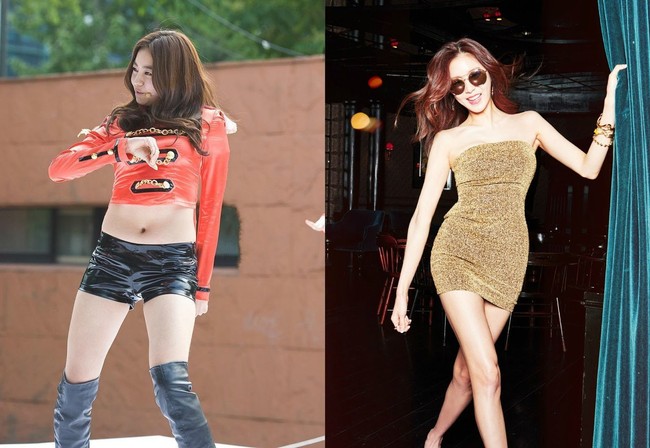 Ketika memulai debut saat bergabung di girlband After School, UEE dijuluki Honey Thighs yang berarti bagian pahanya terlihat sehat. Untuk mendapatkannya ia berujar bahwa ia berolahraga seperti jogging, hiking, dan menari untuk menghilangkan lemak-lemak pada bagian tubuh tersebut. Ia juga diketahui meminum teh khusus untuk membantu penurunan berat badan. Foto: dok. Koreaboo