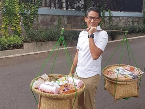 Aksi Seru Sandiaga Uno Saat Kuliner hingga Bekal Bentuk Lucu untuk Anak