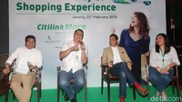 Maskapai penerbangan Citilink meluncurkan Citilink Store dengan menggandeng perusahaan onlineshop JD.ID di Jakarta.