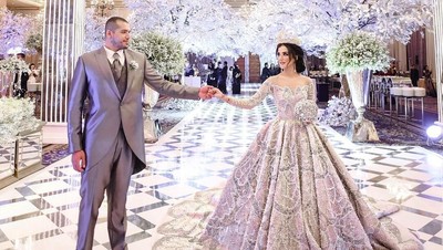 5 Pernikahan Mewah Selebgram Indonesia, Gaun Menyala hingga ala Cinderella