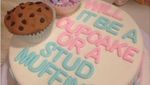 Kreatif! Jenis Kelamin Jabang Bayi Diumumkan Lewat Kue Unik Ini