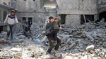 Melihat Suasana Ghouta Suriah yang Disebut Bagai Neraka di Bumi