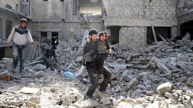 Kutuk Serangan Rezim Suriah di Ghouta Timur, Jerman: Itu Pembantaian Kutuk Serangan Rezim Suriah di Ghouta Timur, Jerman: Itu Pembantaian