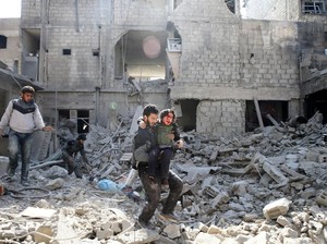 Uni Eropa: Rusia dan Iran Biarkan Kebrutalan Assad di Ghouta Timur