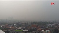 Lapisan dekat permukaan bumi ini tingginya 1.000-2.000 meter di atas tanah. Kabut muncul dalam kondisi udara dingin yang termampatkan, mengendap, paparnya. (Foto: Screenshot video 20detik)