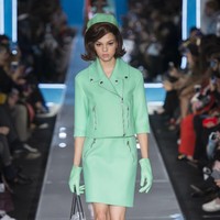 Fashion show Moschino di Milan Fashion Week Fall/Winter 2018, Rabu (21/2/2018). (Foto dok. Vogue).