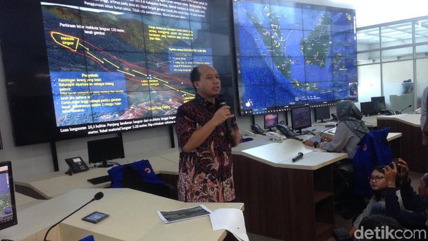 Kepala Pusat Data dan Informasi dan Humas BNPB, Sutopo Purwo Nugroho