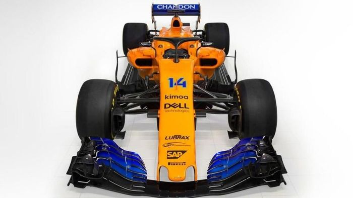 Mobil McLaren Fernando Alonso di musim 2018 (formula1.com) Mobil McLaren Fernando Alonso di musim 2018 (formula1.com)