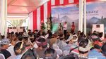 Momen Jokowi Pidato di Lokasi Perang Puputan