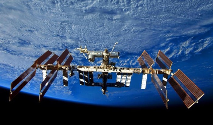 Ilustrasi International Space Station (ISS)