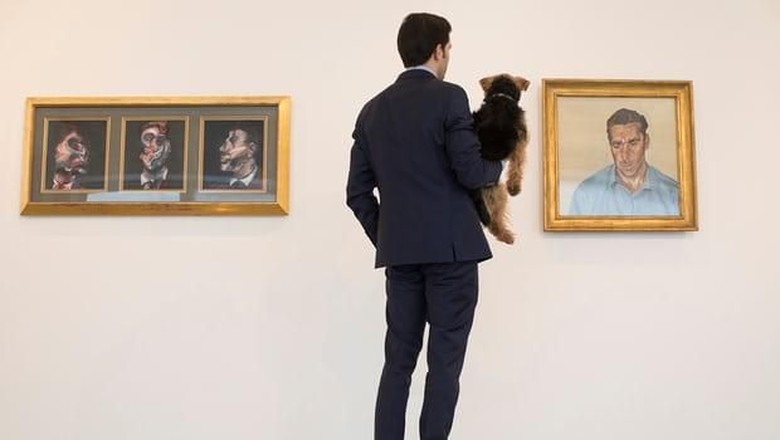 Lukisan Kekasih Gelap Francis Bacon Dipajang di London Lukisan Kekasih Gelap Francis Bacon Dipajang di London