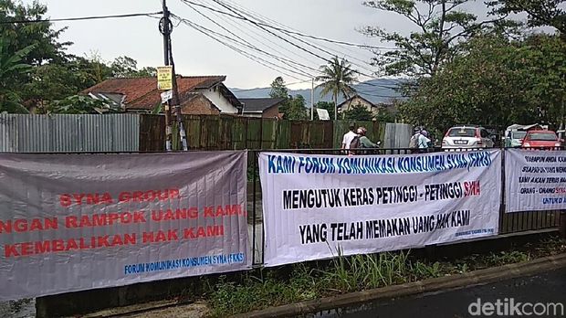 Rumah Tak Juga Dibangun, Konsumen di Bandung Demo Pengembang