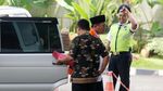 Bupati Lampung Tengah Kampanye saat Diperiksa KPK