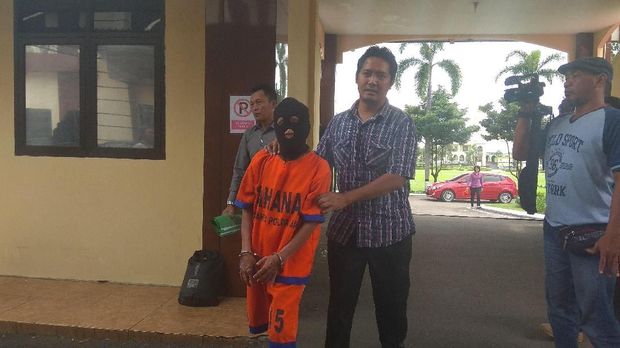 Kakek yang mencabuli lima anak perempuan tetangganya. (Foto: Hilda Meilisa Rinanda)